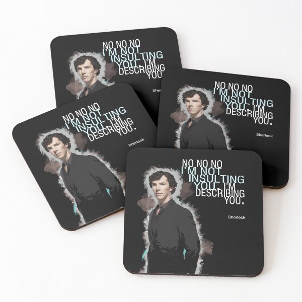 Item preview, Sherlock - I'm not insulting you I'm describing you designed and sold by FanitsaArt.