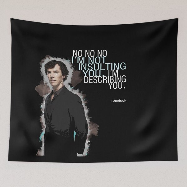 Item preview, Sherlock - I'm not insulting you I'm describing you designed and sold by FanitsaArt.