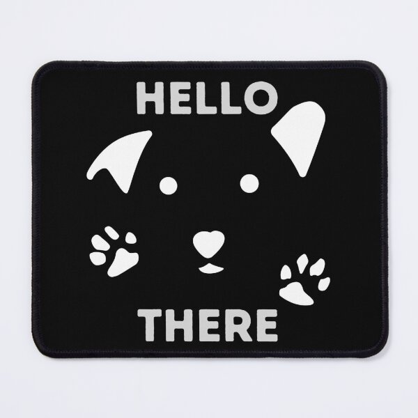 Item preview, Hello There! Cute Dog Face and Paws Design designed and sold by CreativNode.