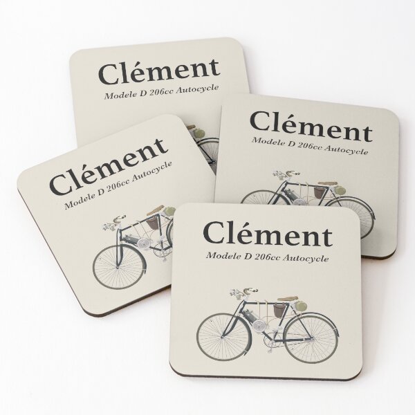 Item preview, Clement Vintage style Bike Advert designed and sold by WayneBrant.