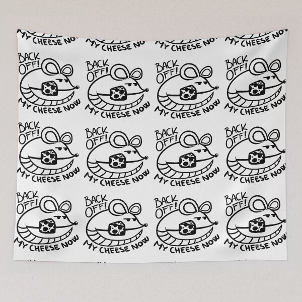 Item preview, Back off! My cheese now mouse  designed and sold by babysnaily.