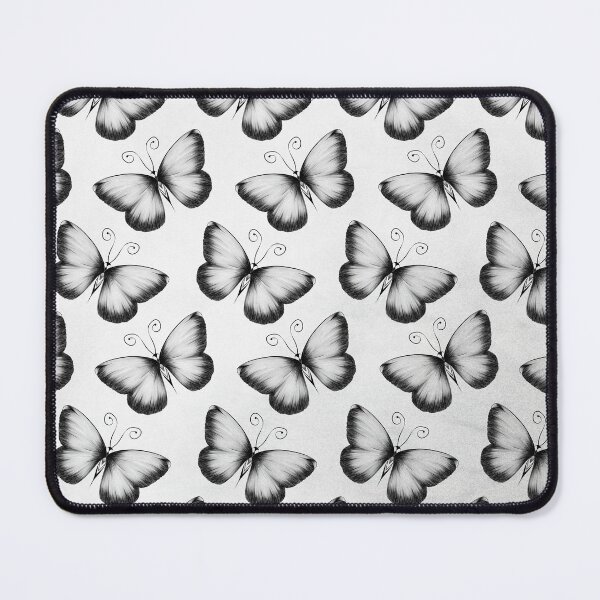 Item preview, Gray Butterfly Pattern designed and sold by LouJah-.