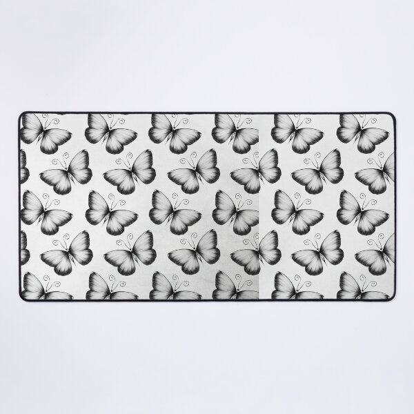 Item preview, Gray Butterfly Pattern designed and sold by LouJah-.