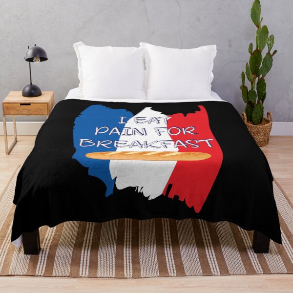 Item preview, I Eat Pain For Breakfast - Funny French Bread designed and sold by TheInkElephant.
