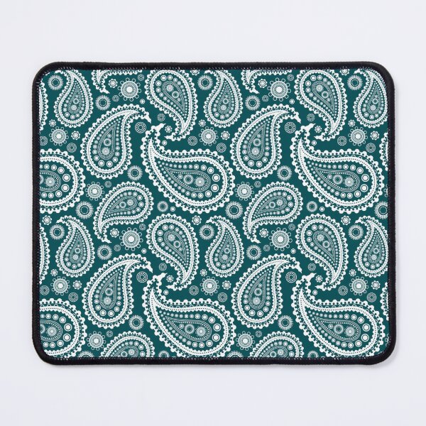 Item preview, Teal paisleys designed and sold by pnkpopcorn.