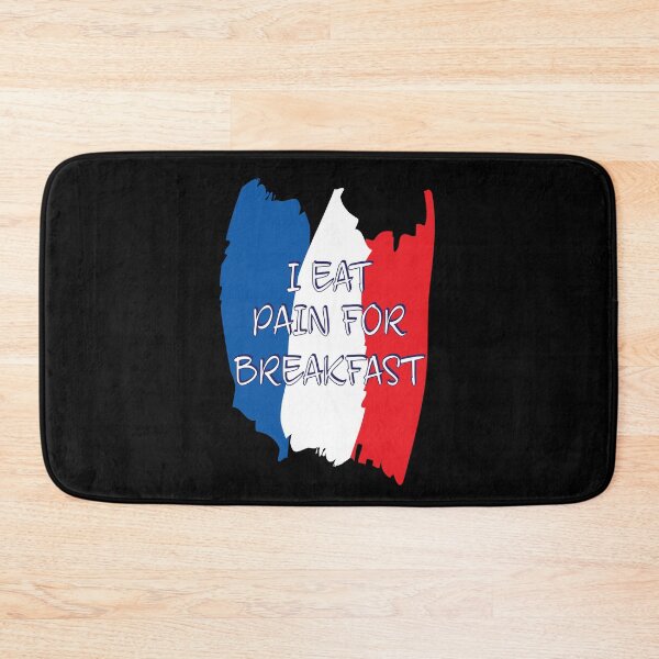 Item preview, I Eat Pain For Breakfast - Funny French Bread designed and sold by TheInkElephant.