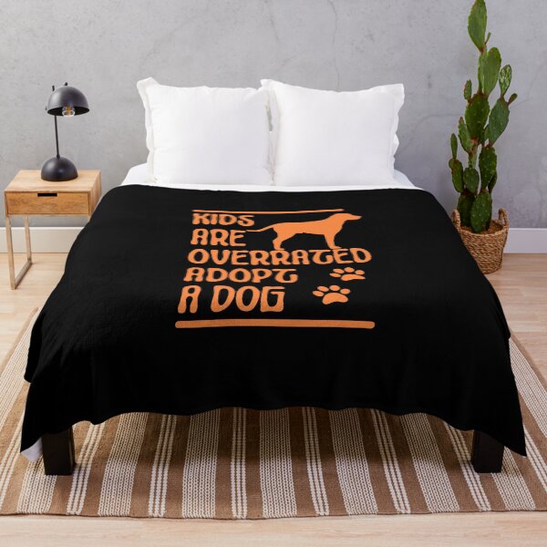 Item preview, Kids Are Overrated Adopt A Dog designed and sold by ImaginedCo.