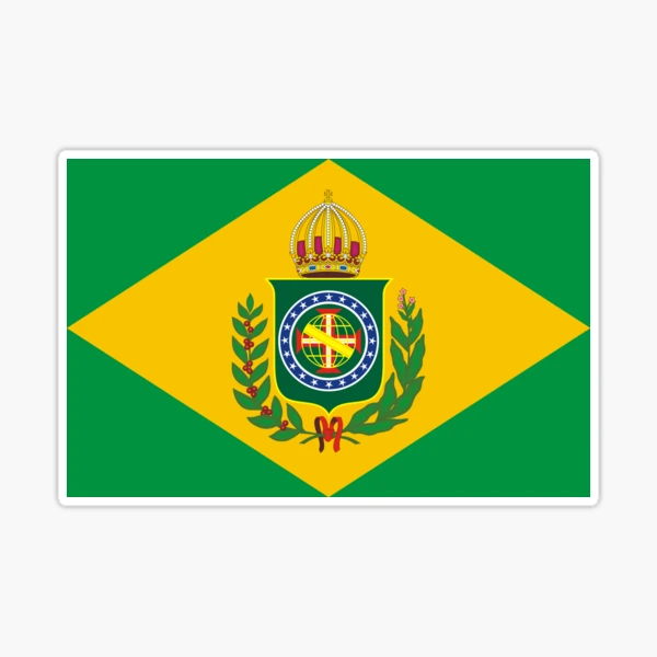 Empire of Brazil flag Pin for Sale by Tonbbo