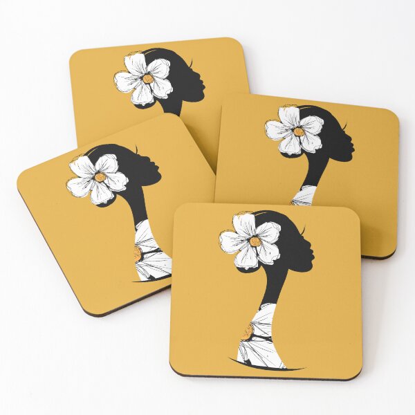 Item preview, Golden African flower goddess designed and sold by DaniBazz.