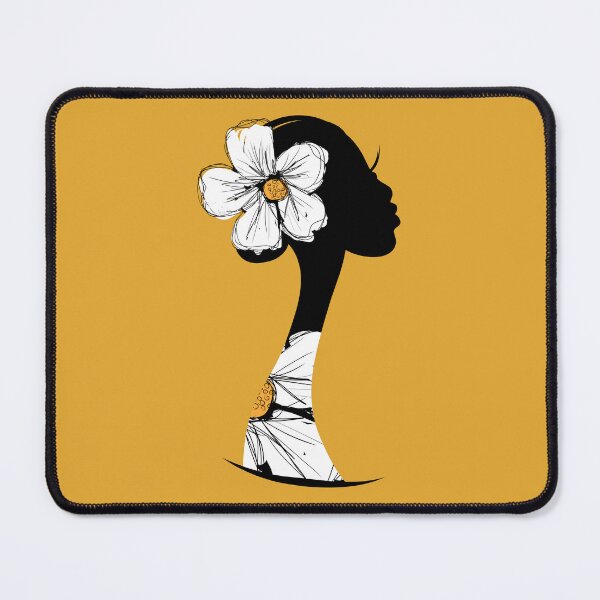 Item preview, Golden African flower goddess designed and sold by DaniBazz.