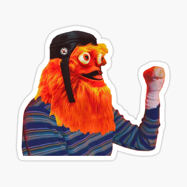 A Very Gritty Antifascist Socko Sticker