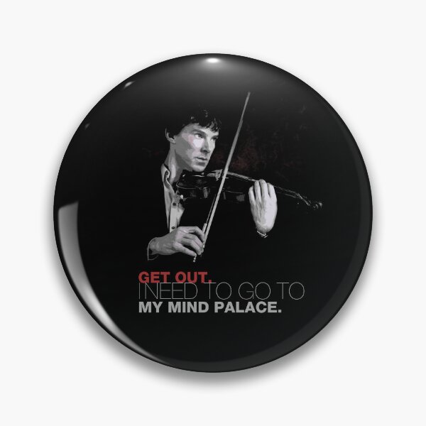 Item preview, Sherlock quote - Mind Palace designed and sold by FanitsaArt.