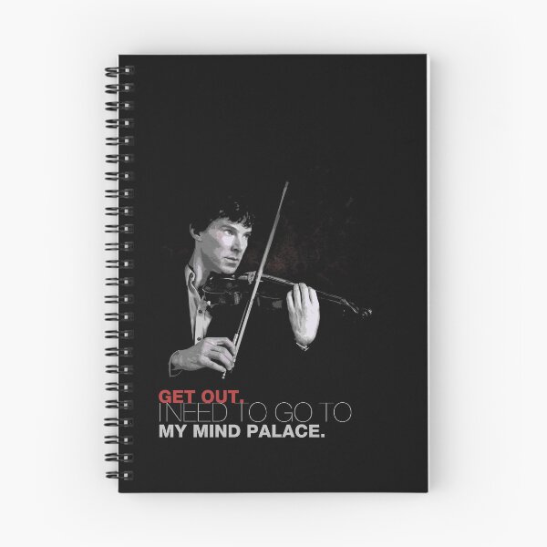 Item preview, Sherlock quote - Mind Palace designed and sold by FanitsaArt.