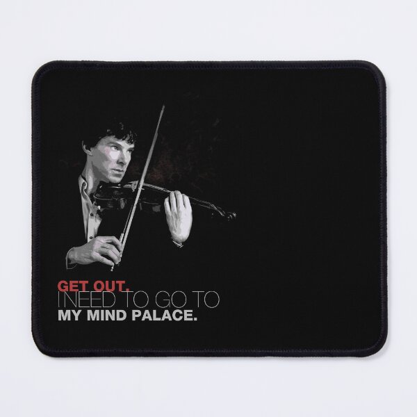 Item preview, Sherlock quote - Mind Palace designed and sold by FanitsaArt.