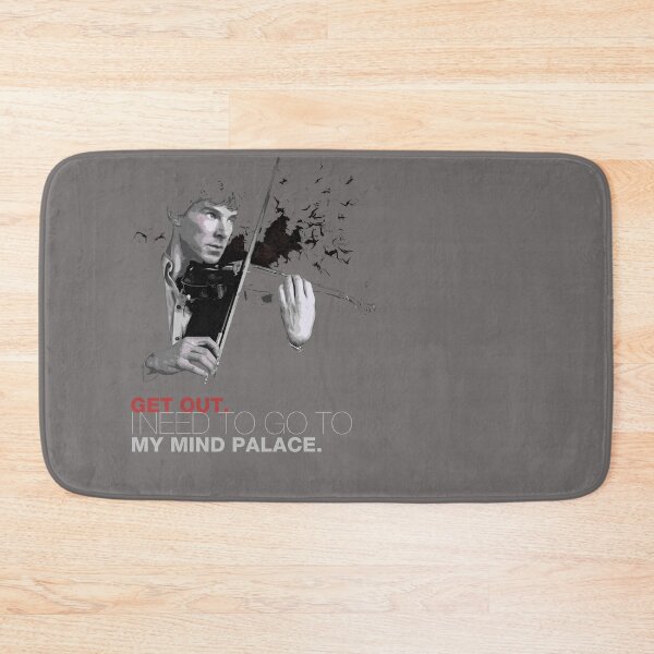 Item preview, Sherlock quote - Mind Palace designed and sold by FanitsaArt.