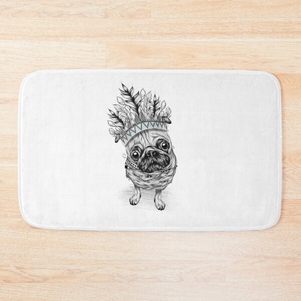 Item preview, Indian Pug  designed and sold by LouJah-.