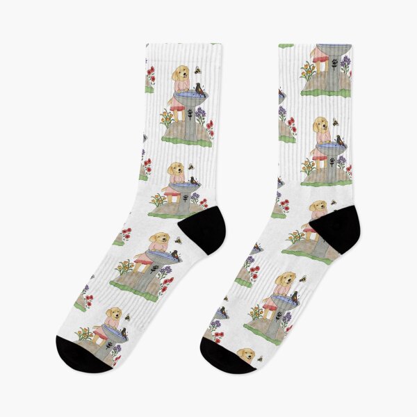 Aperçu de l'œuvre Petunia Puppylove dans le jardin créée et vendue par PawsInTheGarden.