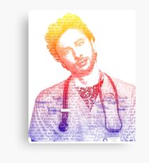JD Quote Rainbow Canvas Print