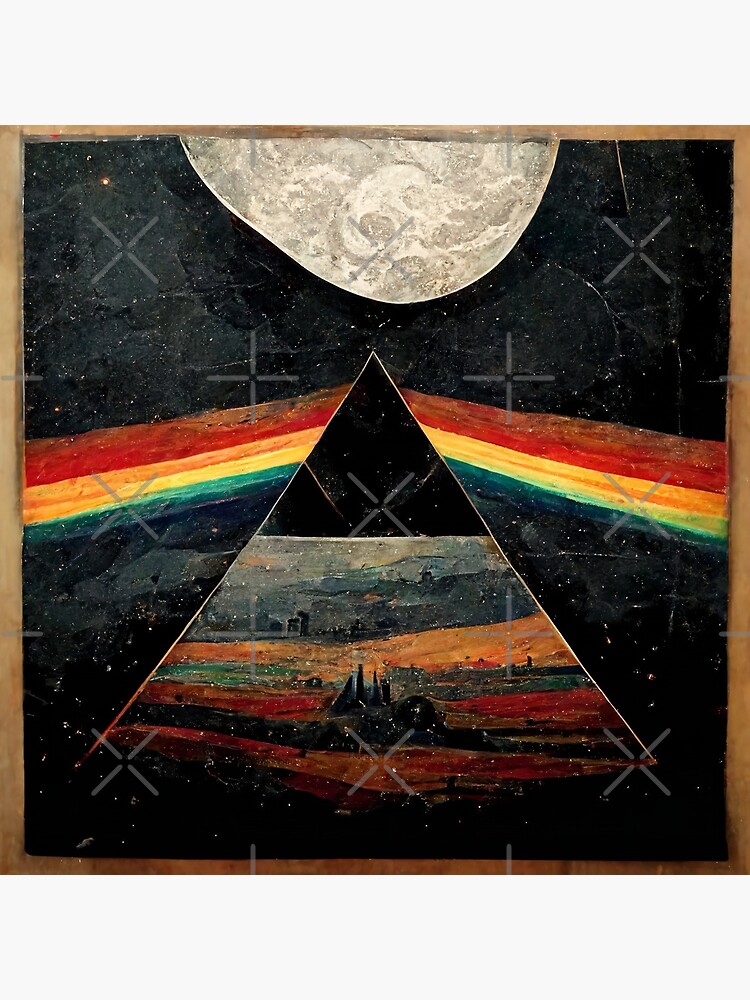 Dark Side Of The Moon Poster Pink Floyd Poster Canvas –