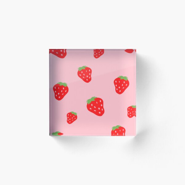 Item preview, repeating strawberry design  designed and sold by lotsofniches.