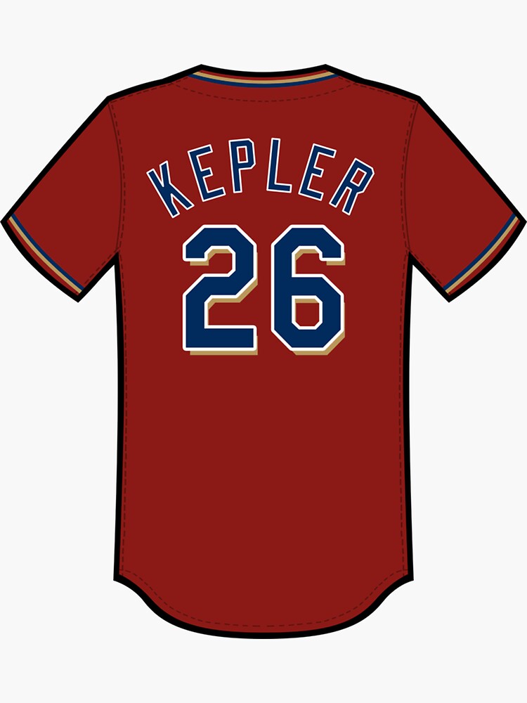 Max Kepler Jersey Sticker | Sticker