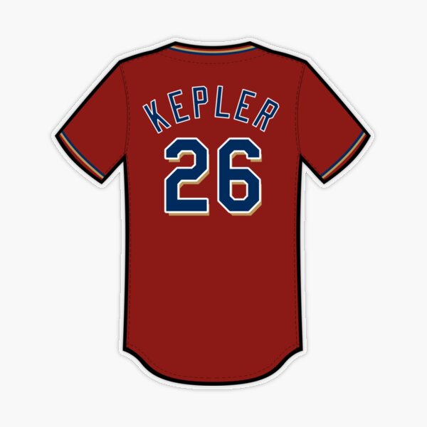 Max Kepler Jersey Sticker Sticker for Sale by debbieeileenrzp