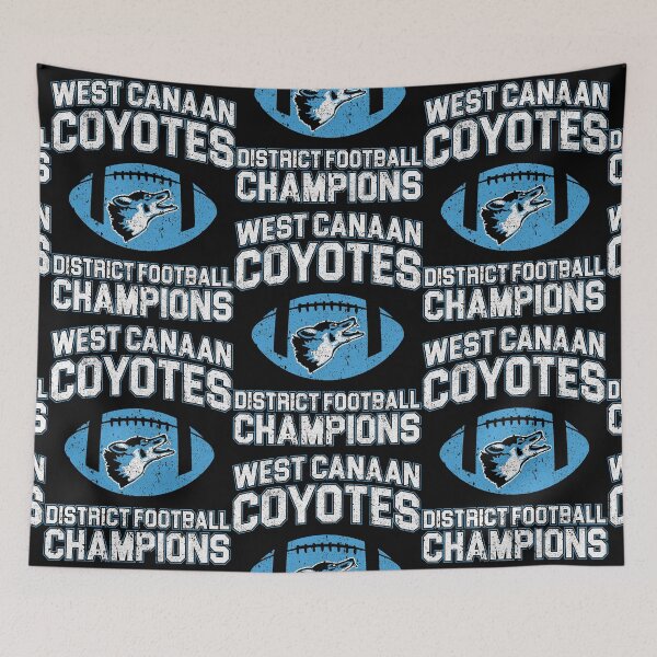 Item preview, West Canaan Coyotes Football Champions - Varsity Blues designed and sold by Dierk Reuter.