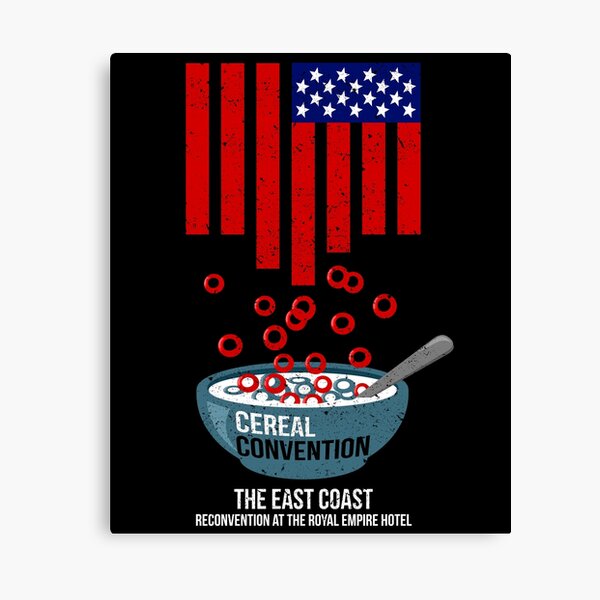 Cereal Killer Convention Canvas Print