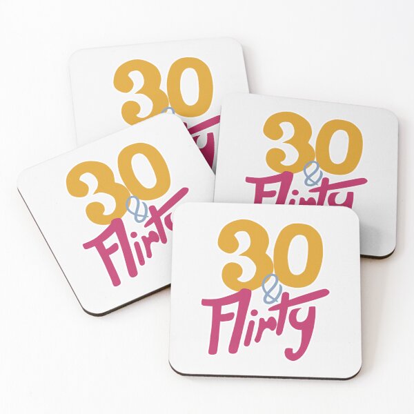 Item preview, 30 & Flirty - Limited Edition | Perfect Gift designed and sold by beeong.