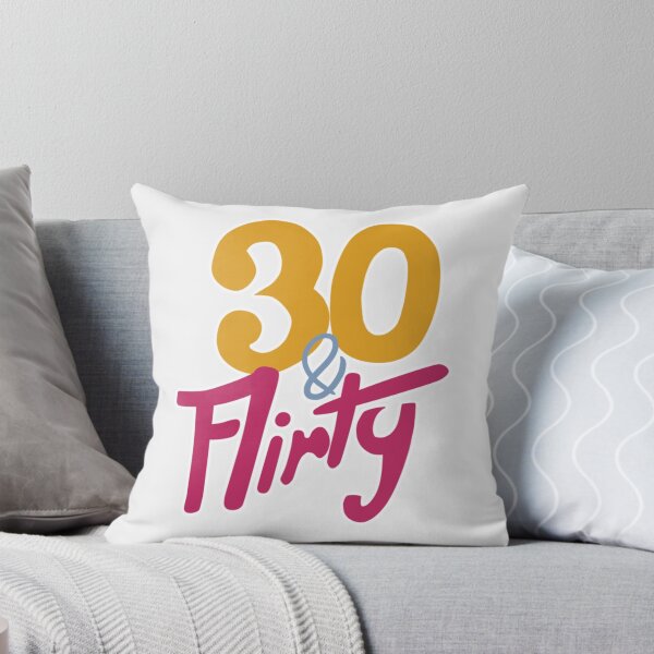 Aperçu de l'œuvre 30 & Flirty - Édition limitée | Cadeau parfait créée et vendue par beeong.