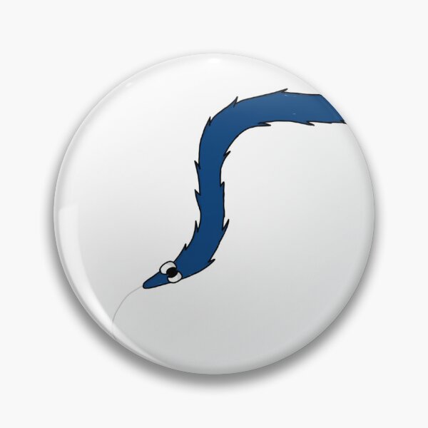 Item preview, Dark blue worm on a string designed and sold by tacopoop24.
