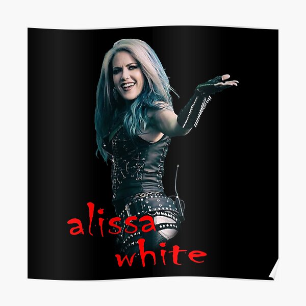Alissa White Gluz Poster For Sale By Adannehlf Redbubble
