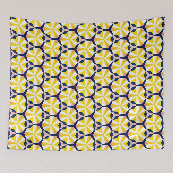 Item preview, Heartening and Audacious Sunshiny-Colored Regular Pattern 133 designed and sold by Shape-And-Color.