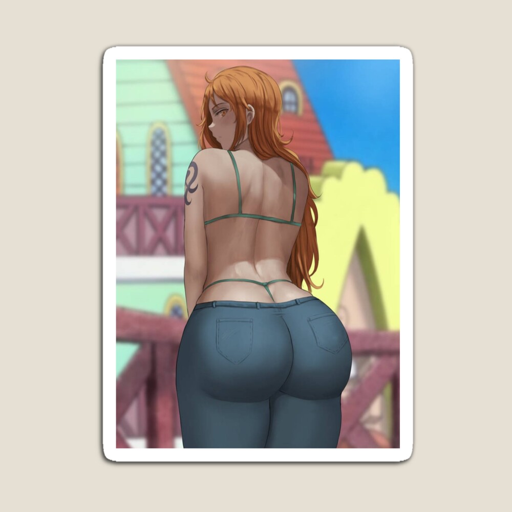 Nami - One piece Magnet for Sale by LostSage | Redbubble