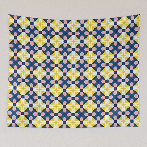 Item preview, Heartening and Audacious Sunshiny-Colored Regular Pattern 135 designed and sold by Shape-And-Color.
