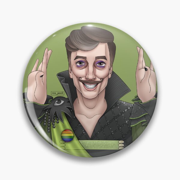 Artikelvorschau, Remus Sanders (mit Pride-Pin!) Sanders Sides entworfen und verkauft von Rosalynd Byass.