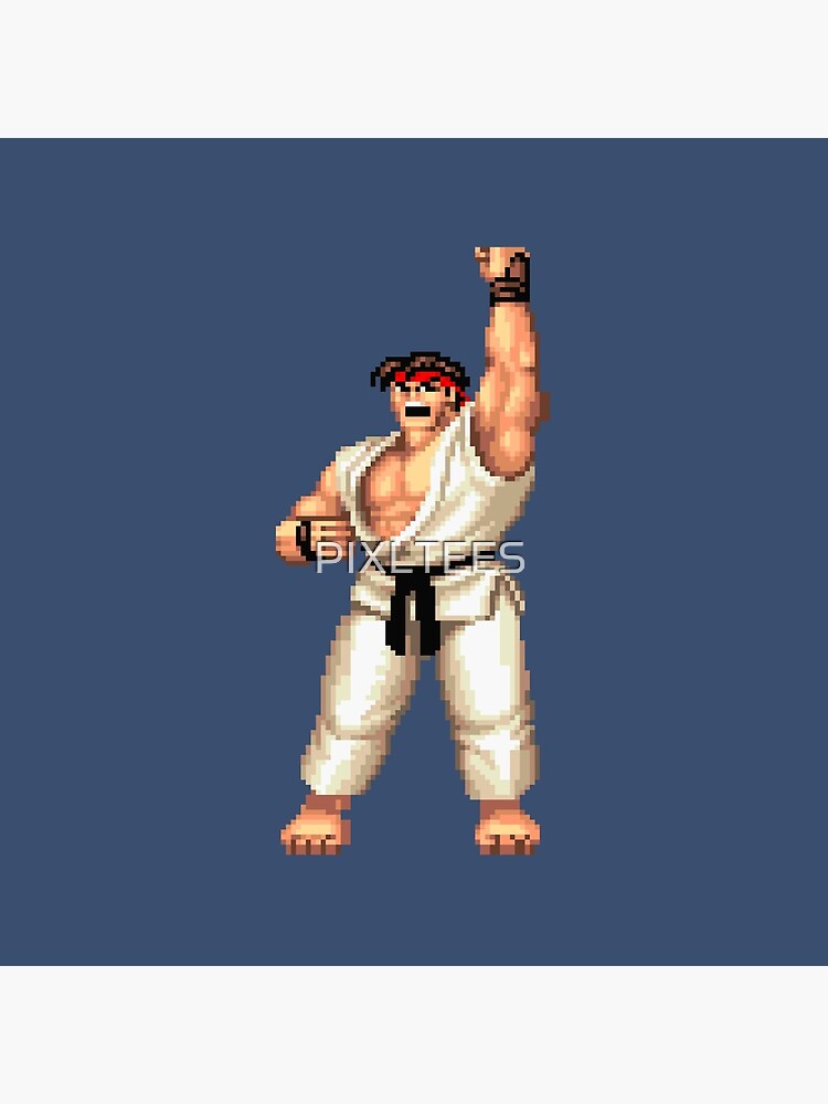 Street Fighter - Ryu Victory Stance | Art Board Print