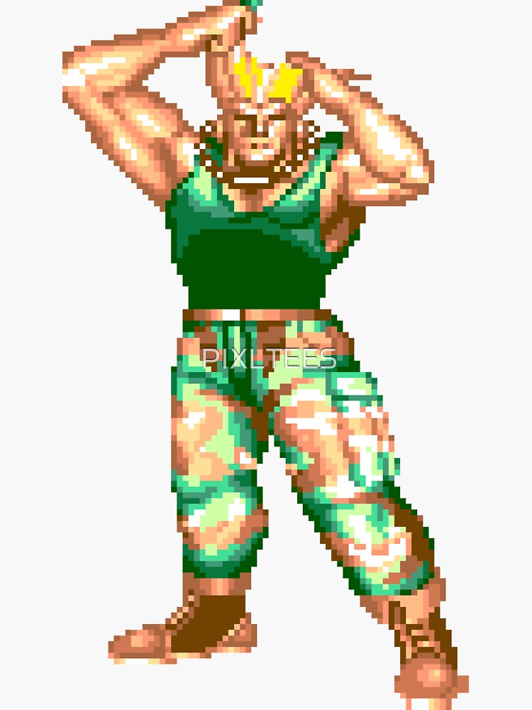 Super Street Fighter II - Guile (Win Poses) 