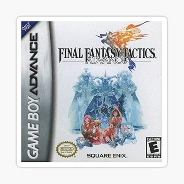 Item preview, Final Fantasy Tactics Advance Box Art - Small designed and sold by Katbot.