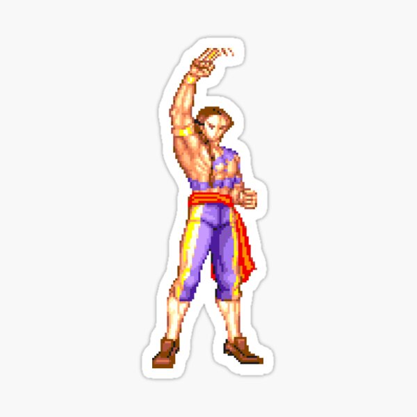 VEGA Street Fighter Sticker Decal Laptop Sticker Water Bottle 