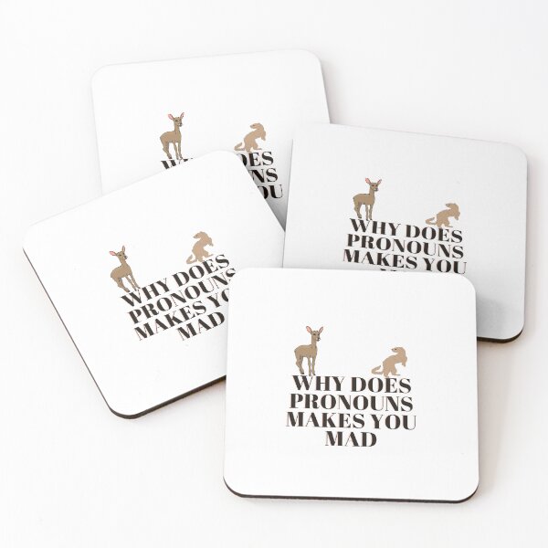 Item preview, Funny why does pronouns makes you mad designed and sold by ROBOUE.