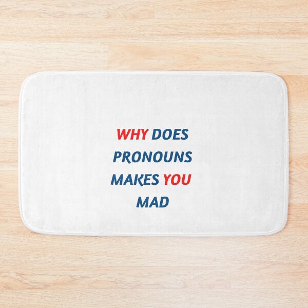 Item preview, Why does pronouns makes  you mad - Pronouns Stickers designed and sold by shalakacreats.