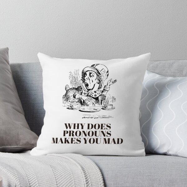 Item preview, Funny why does pronouns makes you mad designed and sold by ROBOUE.
