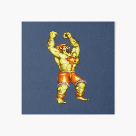 Super Street Fighter II - Blanka Art Board Print for Sale by