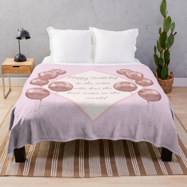 Item preview, Happy birthday to the sister who has the best sister in the world- Funny Birthday Quotes designed and sold by SemDesigns1.