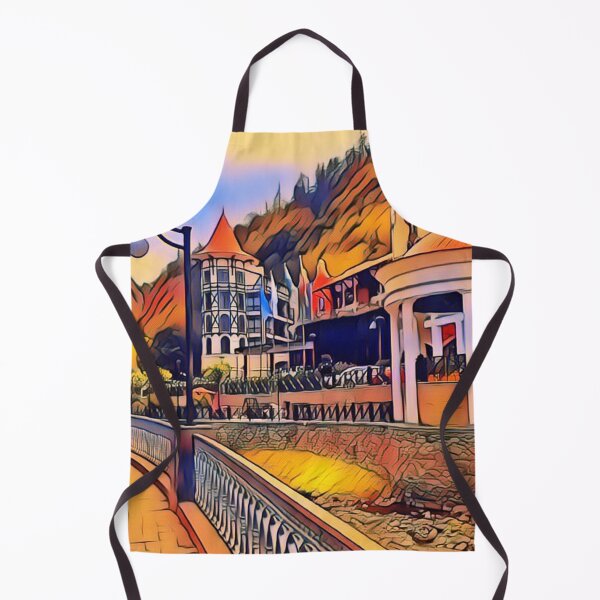 Item preview, Painting of Vintage buildings designed and sold by Mialunaa.