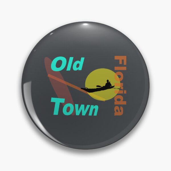 Item preview, Old Town Florida abstract design designed and sold by lobodelnoir.