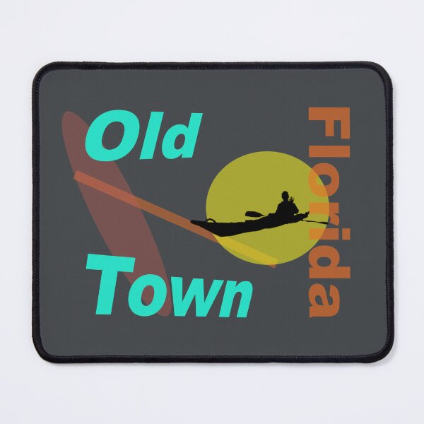 Item preview, Old Town Florida abstract design designed and sold by lobodelnoir.