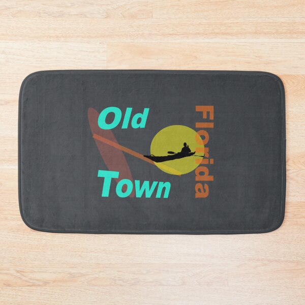 Item preview, Old Town Florida abstract design designed and sold by lobodelnoir.