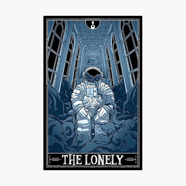 Item preview, The Lonely "Tarotesque" - (Dark) designed and sold by RustyQuill.